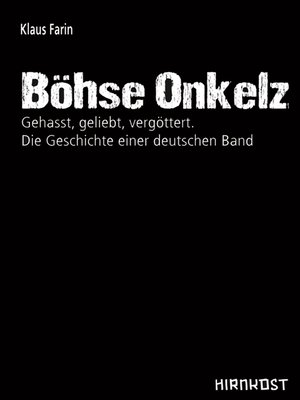 cover image of Böhse Onkelz